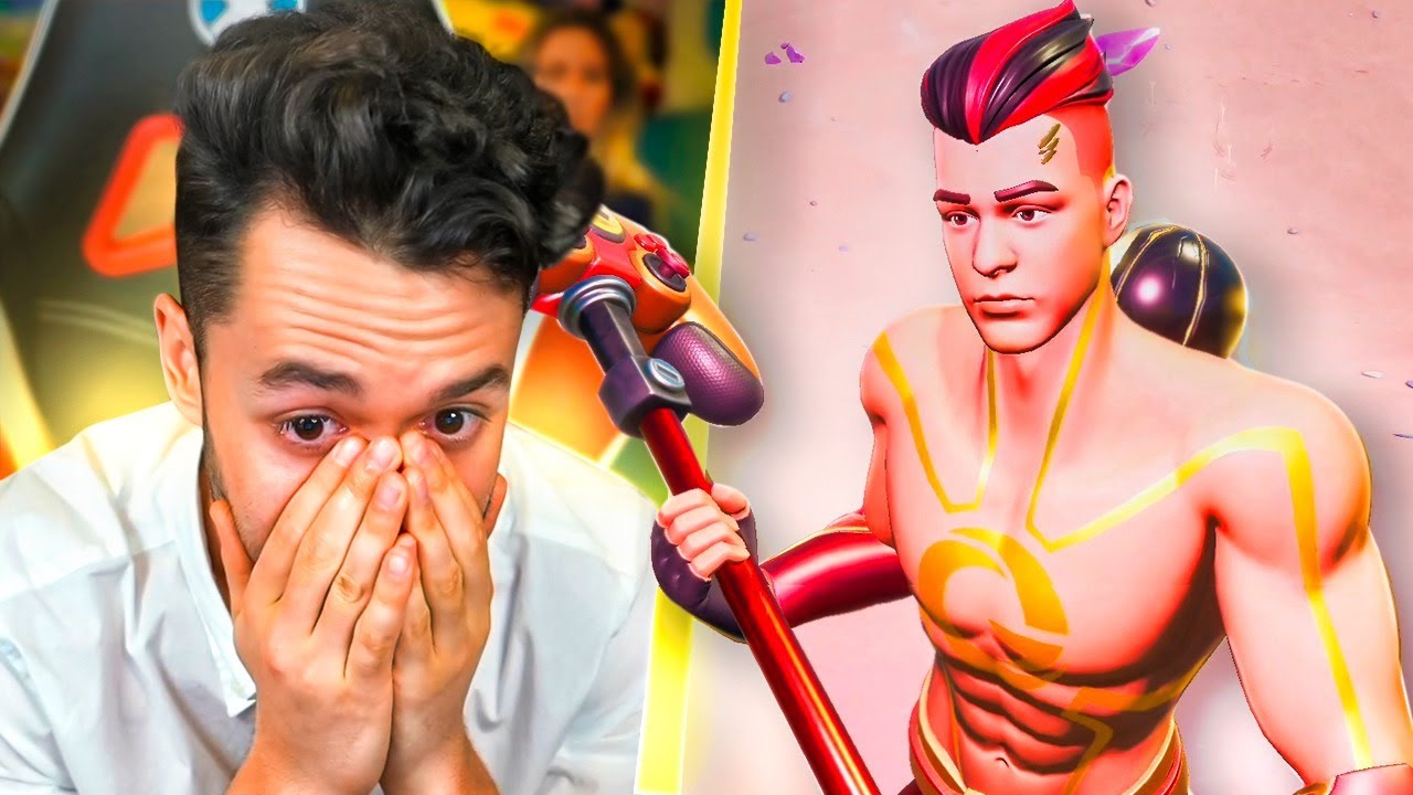 JUGANDO CON MI SKIN DE FORTNITE - TheGrefg