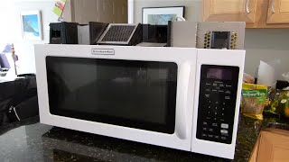 Kitchen Aid Microwave Not Heating Food Repair Highlights - KitchenAid KHMS2040WWH