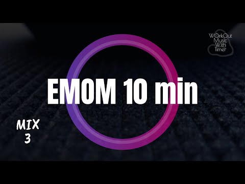 Workout Music With Timer - EMOM 10 min - Mix 32