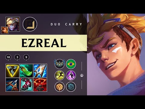 Ezreal ADC vs Ziggs - BR Challenger Patch 25.22