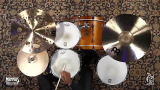 Video thumbnail for Meinl 14" Pure Alloy Quick Sand Hi-Hats - 985/844g (PA14QSH-1121424B) by Memphis Drum Shop