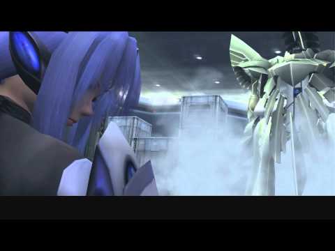 Xenosaga III HD Cutscene 047 - KOS-MOS vs. Omega (CAT Testing Ground) - ENGLISH - REGULAR MODE