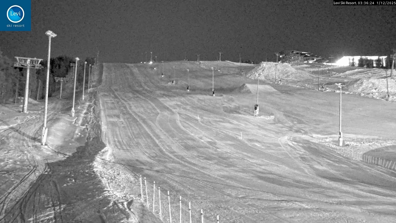 Levi Glacier Express lift and slopes | Levi Ski Resort | Finland