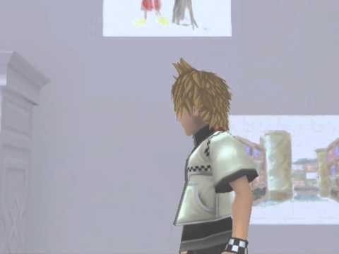 Kingdom Hearts II, English cutscene: 84 - Many Sketches - HD 720p