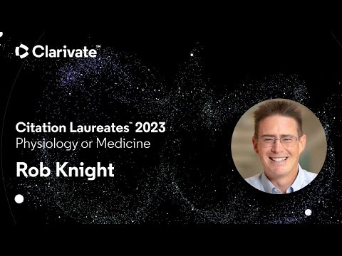 Rob Knight – Citation Laureate 2023 in Physiology or Medicine