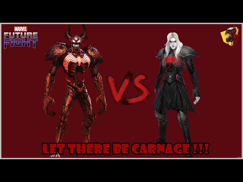 Marvel Future Fight - Carnage Does Insane Damage Against Knull In WBL