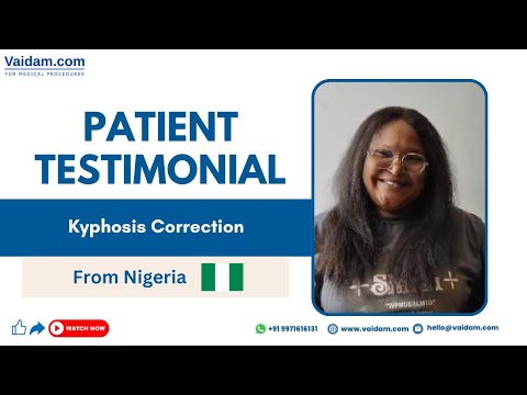 Nigerian Teen Suffering From Kyphosis Successfully Treated With Spine Surgery in India