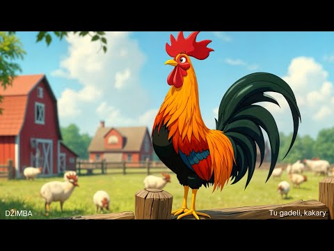 DŽIMBA - Tu gaideli, kakary 🐓🏠🌻