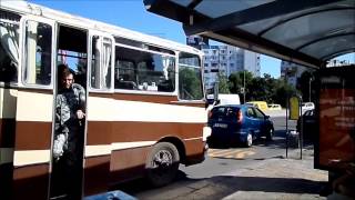 preview picture of video 'Chavdar 11M3 / BA109161 / Military Bus / Burgas, BG #3'