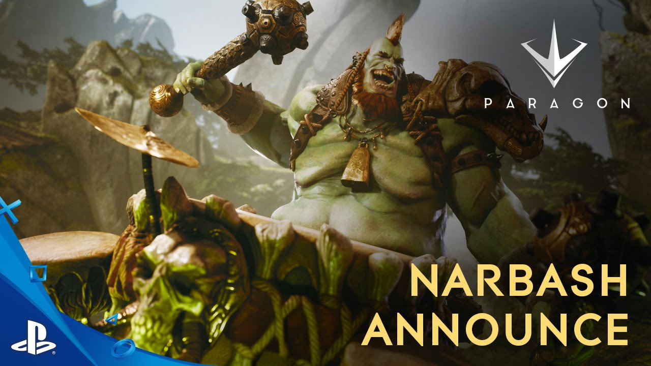 Paragon: Brutal Drummer Narbash Enters the Arena August 23