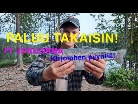 PALUU TAKAISIN! Kalastusta Merikarvianjoella, (ft.Jokijorma) ja Kirjolohen pyyntiä Valkeajärvellä!