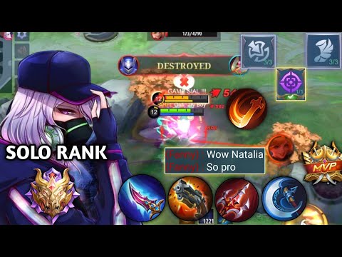 How To Play Natalia Like A Pro Against Meta Heroes | Natalia Best Build 2022 - MLBB
