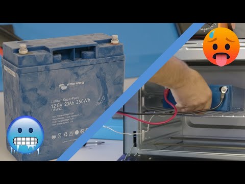 Extreme cold and heat lithium battery test