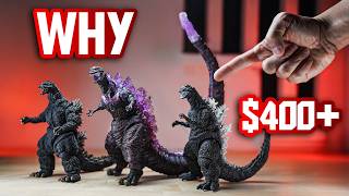 3 New Godzilla Figures for over $400?? Are they WORTH IT? - SHMA MEGA REVIEW