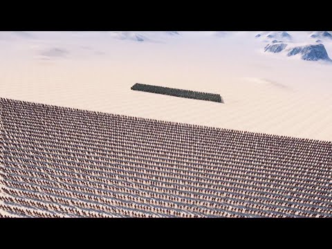 10.000 MEDIEVAL ARCHERS VS 1.000 ELVEN ARCHERS | Ultimate Epic Battle Simulator