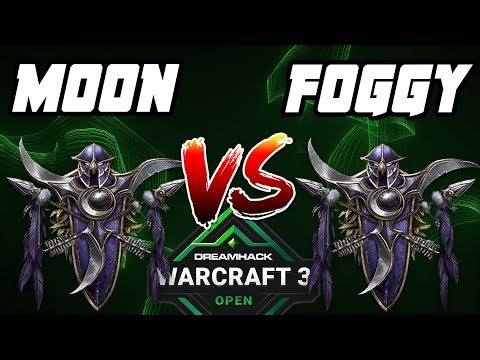 WARCRAFT 3 REFORGED: Moon (Night Elf) vs. Foggy (Night Elf) - DREAMHACK ANAHEIM 2020 SEMIFINALS J1