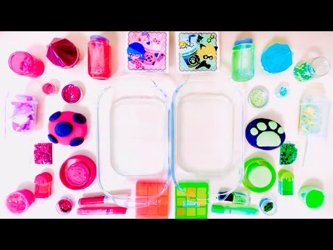 Miraculous Slime! Ladybug vs Cat Noir! Mixing Random Things Into Slime! Satisfying Slime Video