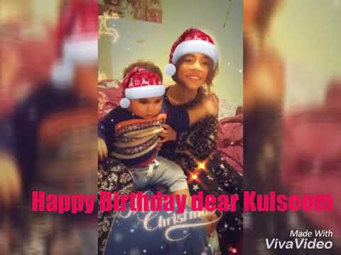 Happy Birthday Kulsoom ❤️