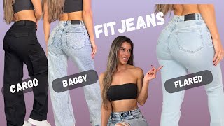 FITJEANS | The Best Fitting Jeans for Curves | Try On Haul & Review