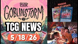 MASSIVE YUGIOH BAN LIST!!! CHASIN' THE NEWS 5/18/26
