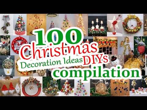100 Diy Christmas Decoration Ideas 2024 | Christmas Crafts Compilation