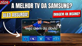 Samsung QEF1 Vale a Pena? A Smart TV MAIS FUTURISTA de 2026 | Review Completo