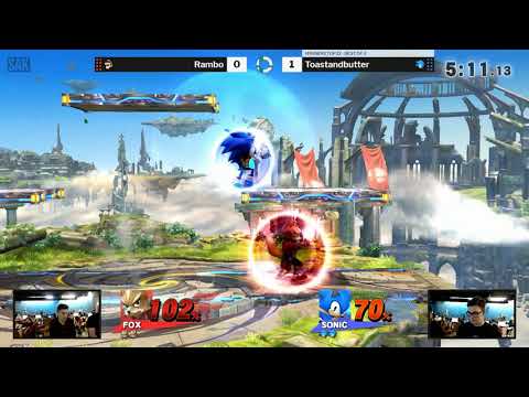 Sink or Swim 99 Winners Top 12 - Rambo (Luigi) vs Toastandbutter (Sonic)