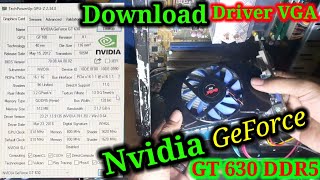 #Part3 Download Driver VGA GT630 tambah Jos pakai Corel X7 (Driver Khusus Graphic Nvidia Bukan KW)