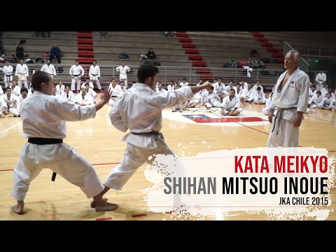 Kata Meikyo JKA - Seminario Shihan Mitsuo Inoue