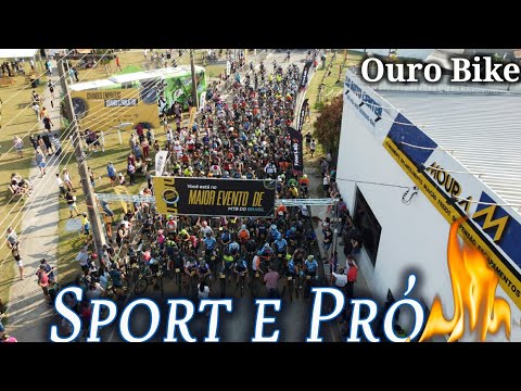 Ouro Bike largada da Pró e Sport etapa (Bueno Brandão mg)