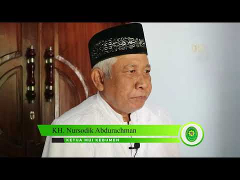 Testimoni Ketua MUI Kabupaten Kebumen Testimoni Ketua MUI Kabupaten Kebumen