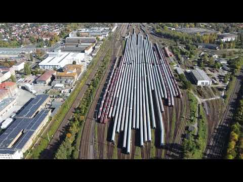 Wagen Friedhof DB Stillstandsmanagement Leipzig Engelsdorf Eisenbahn BR 120 BR 101 BR 155 BR 143