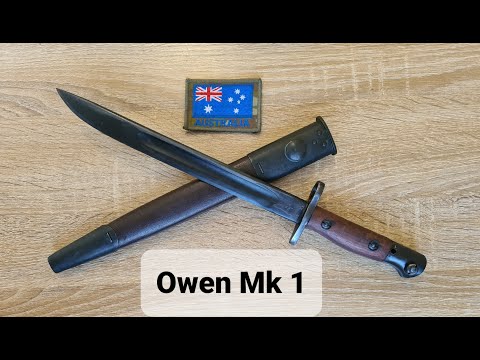 Australian Owen machine carbine Mk 1 bayonet (Owen SMG)