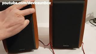 Video thumbnail for Edifier R1010BT Unboxing & Test by DeviceUnbox