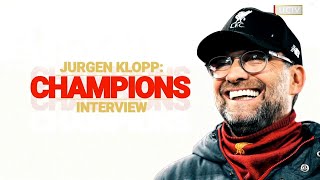 Champions Klopp:It's just great to do it for these people because you know how much it means to them