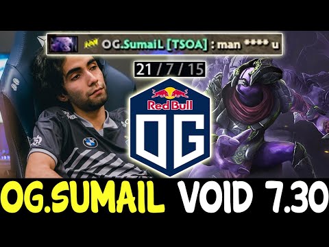 OG.Sumail Faceless Void 7.30 | ANGRY | Dota 2 Pro Players Clips