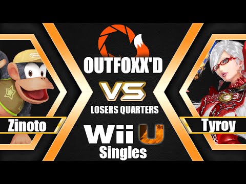 OUTFOXX'D! Loser's Quarters - Pulse | Zinoto (Diddy Kong) vs. E2C | Tyroy (Bayonetta, Cloud)