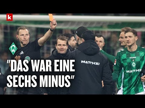 Werner entschuldigt sich für Rote Karte: "Das darf nicht passieren" | Werder Bremen - Mainz 1:0