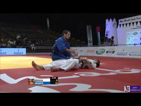 Judo 2013 Grand Prix Abu Dhabi: Dovdon (MGL) - Uriarte (ESP) [-66kg] bronze