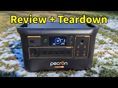 Lost Power? The Pecron F3000LFP Has Your Back! Power Station Review