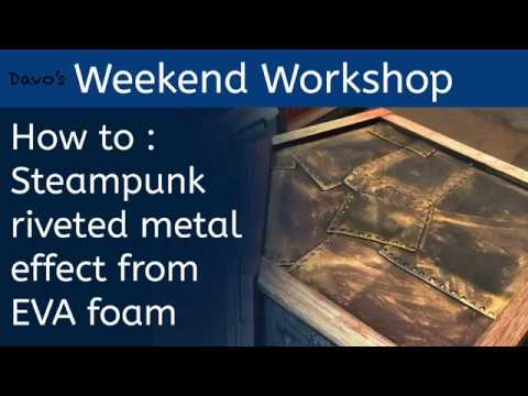 How to get a Riveted Metal Steampunk Effect