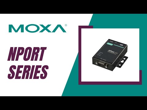 Moxa Nport-5150 1-Port Rs-232/422/485 Serial Device Servers