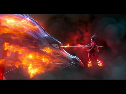 Ne Zha vs Ao Bing | Fight scene