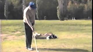 Dad's Smooth Golf Swing