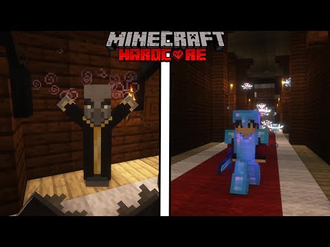 Will I Survive RAIDING The WOODLAND MANSION? (Minecraft Hardcore #8)