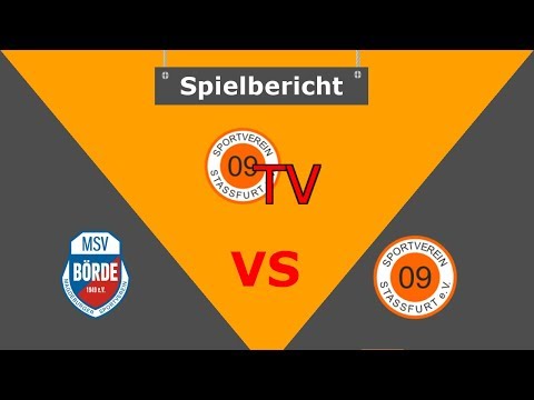 Spielbericht Magdeburger SV Börde - SV 09 Stassfurt