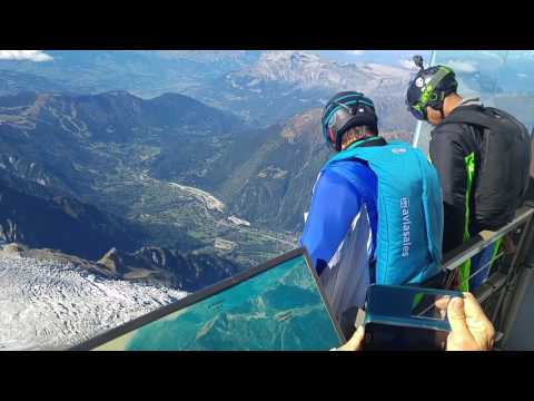 wingsuit flying mont blanc. 2016