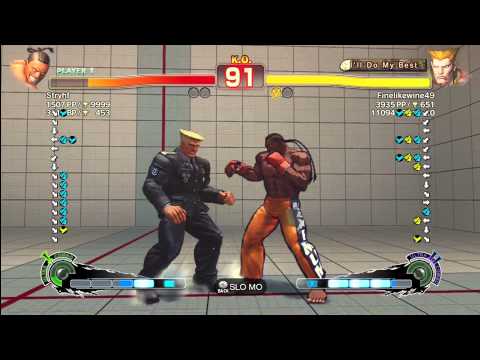 Stryhf (Dee Jay) vs Finelikewine 49 (Guile)