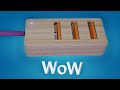 How To Create Smart Adapter 5V 3 USB Port