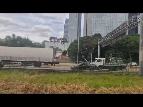 Trecho entre Cidade Jardim e Vila Olímpia no TUE A35 - Linha 9 Esmeralda